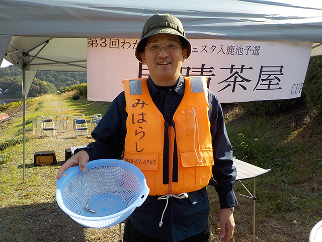 わかさぎ釣りフェスタ 入鹿池 