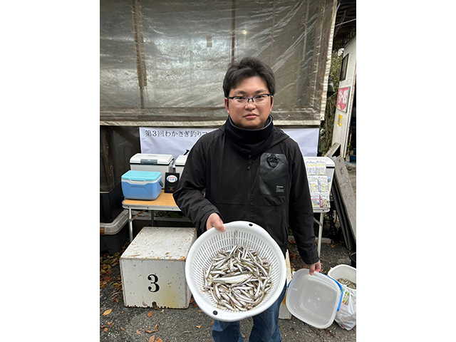 わかさぎ釣りフェスタ 北山湖 