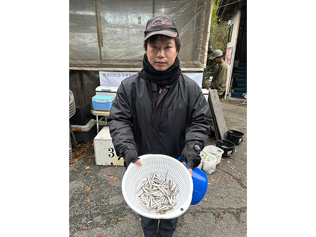 わかさぎ釣りフェスタ 北山湖 