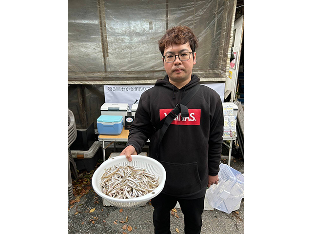 わかさぎ釣りフェスタ 北山湖 