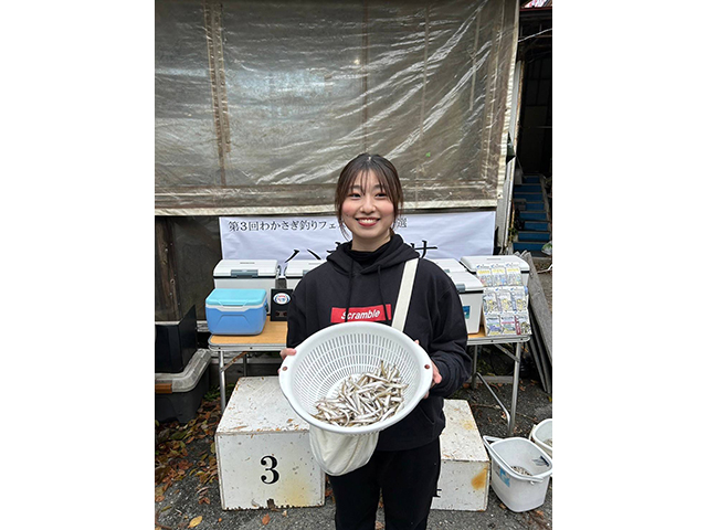 わかさぎ釣りフェスタ 北山湖 