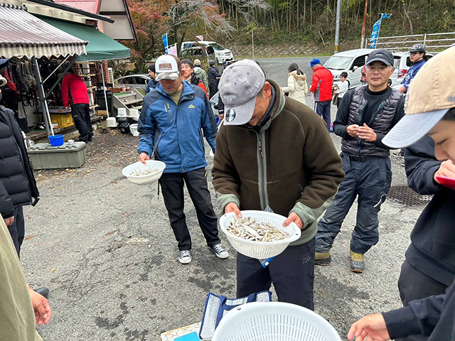 わかさぎ釣りフェスタ 北山湖 