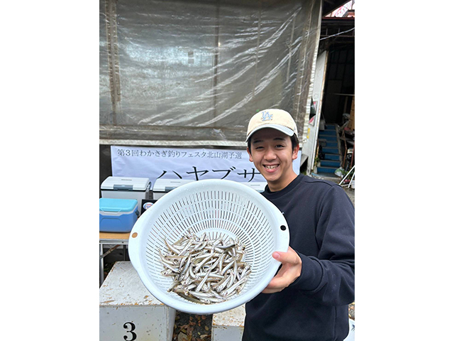 わかさぎ釣りフェスタ 北山湖 